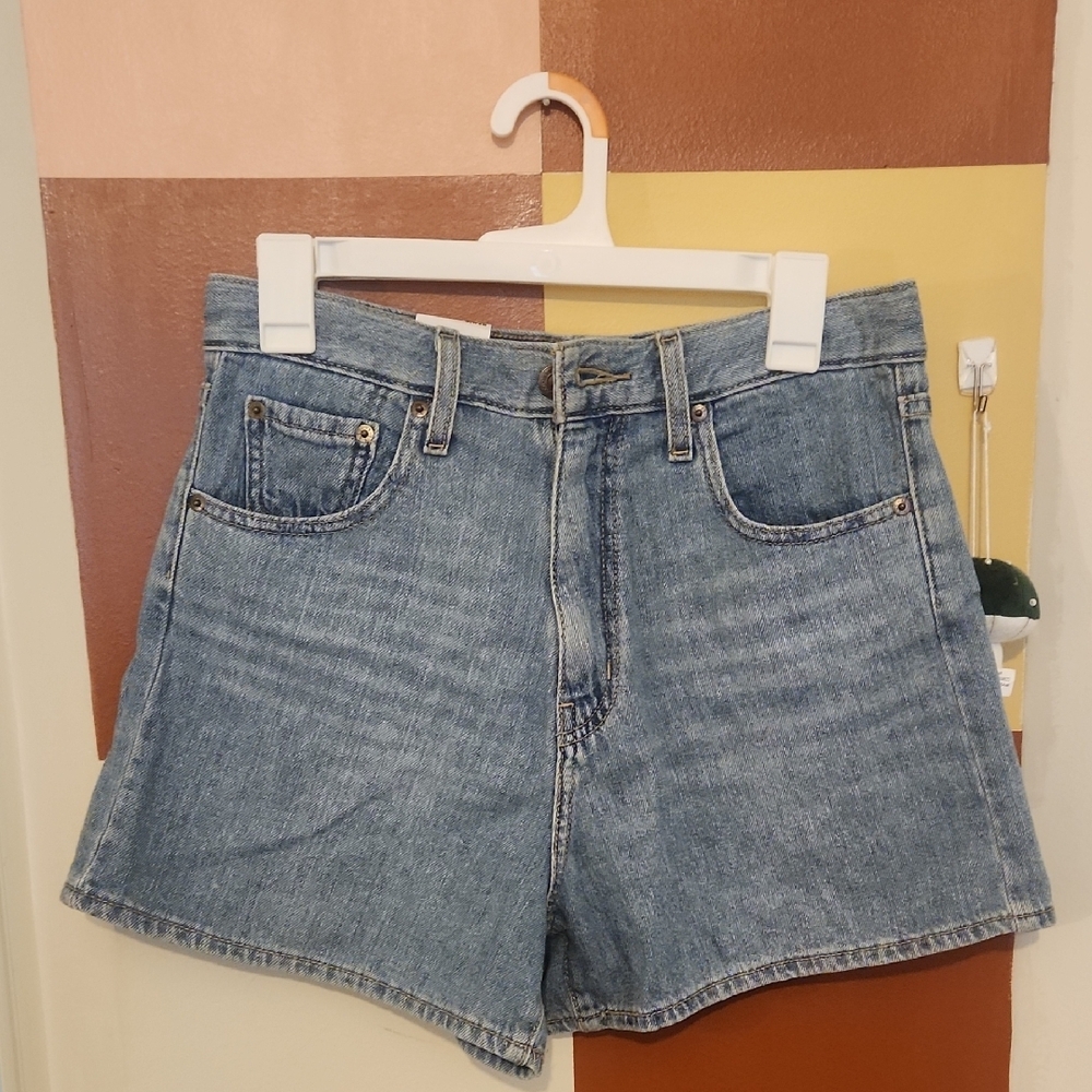 Signature by Levi Strauss Blue Jean Shorts Relaxed Fit